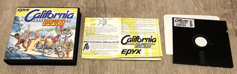 California Games - Commodore 64