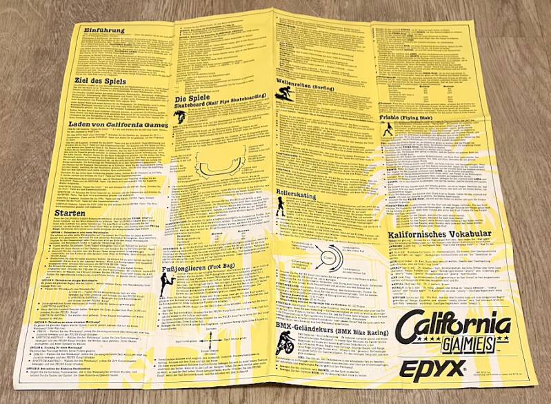 California Games - Commodore 64