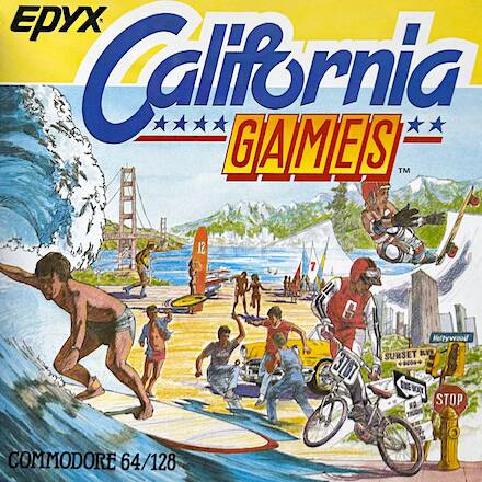 California Games - Commodore 64