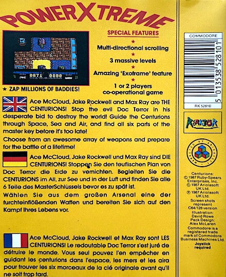 Centurions Power XTreme - Commodore 64