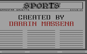Championship Baseball - Commodore 64