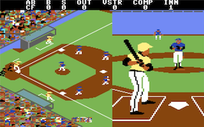 Championship Baseball - Commodore 64