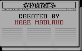 Championship Baseball - Commodore 64