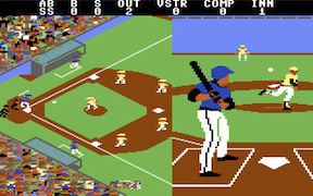 Championship Baseball - Commodore 64