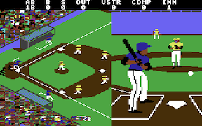 Championship Baseball - Commodore 64