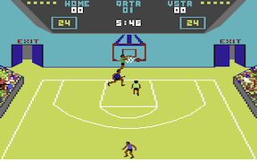 GBA Championship Basketball - Commodore 64