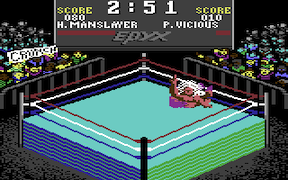 Championship Wrestling - Commodore 64