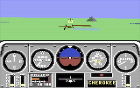 Chuck Yeager's Advanced Flight Trainer - Commodore 64