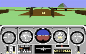 Chuck Yeager's Advanced Flight Trainer - Commodore 64