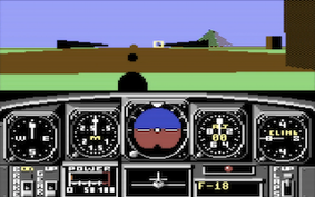 Chuck Yeager's Advanced Flight Trainer - Commodore 64