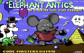 CJ's Elephant Antics - Commodore 64