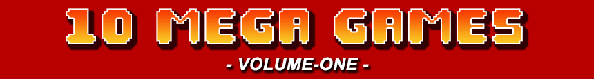 10 MEGA GAMES Volume-One - Commodore 64