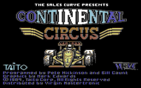 Continental Circus - Commodore 64
