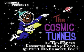 Cosmic Tunnels - Commodore 64