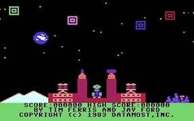 Cosmic Tunnels - Commodore 64