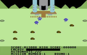 Cosmic Tunnels - Commodore 64