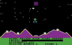 Cosmic Tunnels - Commodore 64