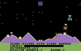 Cosmic Tunnels - Commodore 64