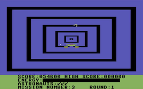 Cosmic Tunnels - Commodore 64