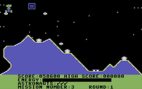 Cosmic Tunnels - Commodore 64