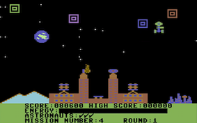 Cosmic Tunnels - Commodore 64