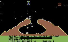 Cosmic Tunnels - Commodore 64