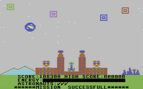 Cosmic Tunnels - Commodore 64