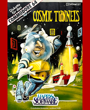 Cosmic Tunnels - Commodore 64