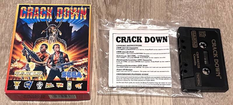 Crack Down - Commodore 64