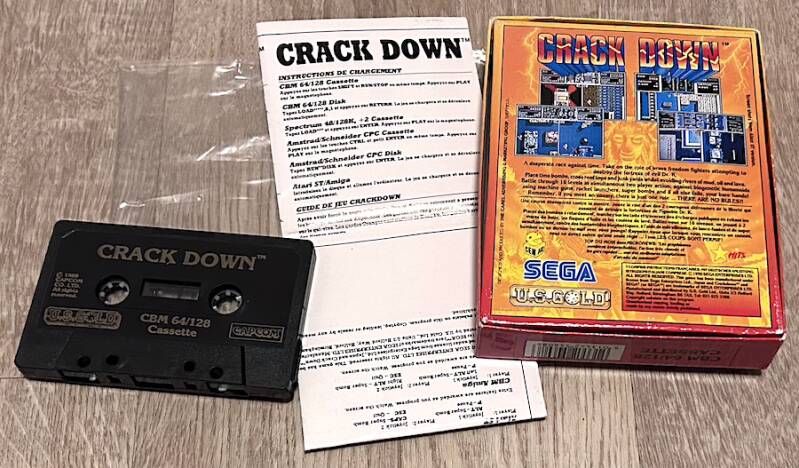 Crack Down - Commodore 64