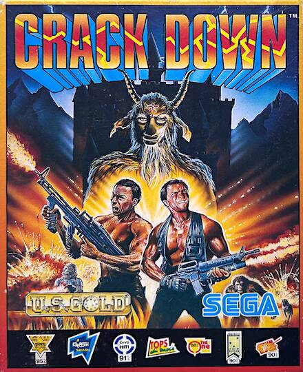 Crack Down - Commodore 64