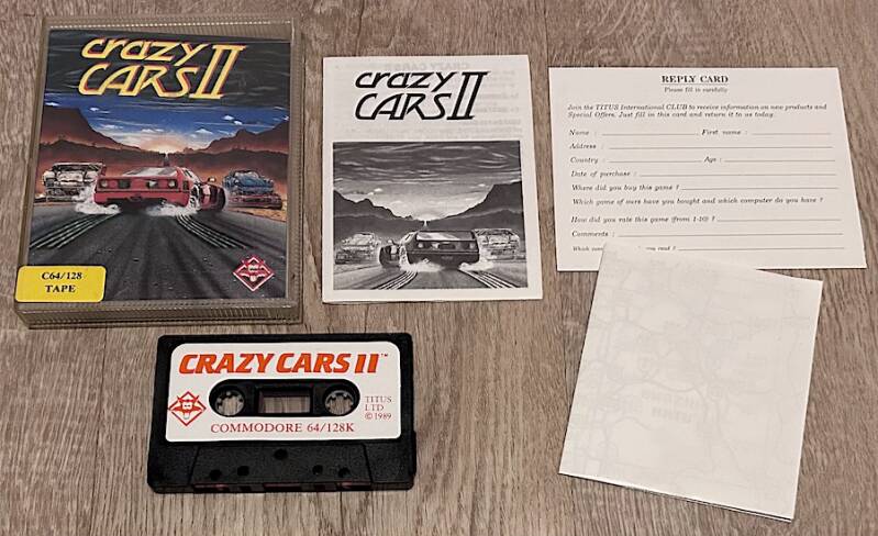 Crazy Cars 2 - Commodore 64