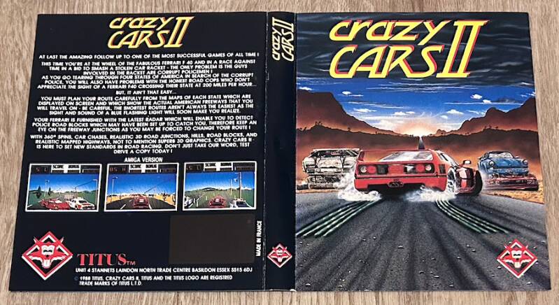 Crazy Cars 2 - Commodore 64
