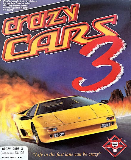 Crazy Cars 3 - Commodore 64
