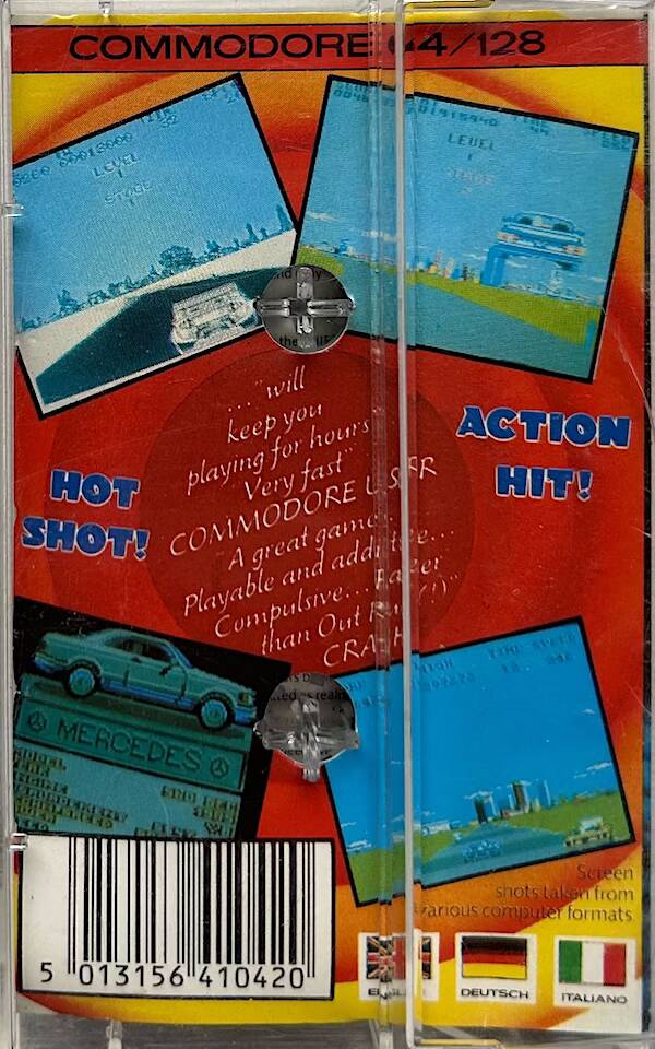 Crazy Cars - Commodore 64