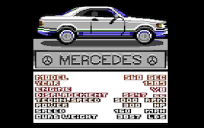 Crazy Cars - Commodore 64
