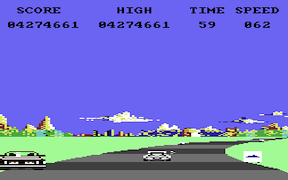 Crazy Cars - Commodore 64
