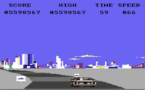 Crazy Cars - Commodore 64