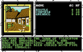 Curse of the Azure Bonds - Commodore 64