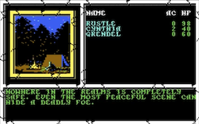 Curse of the Azure Bonds - Commodore 64