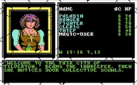 Curse of the Azure Bonds - Commodore 64