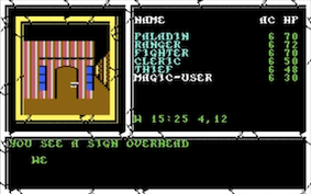 Curse of the Azure Bonds - Commodore 64