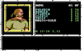 Curse of the Azure Bonds - Commodore 64