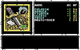 Curse of the Azure Bonds - Commodore 64