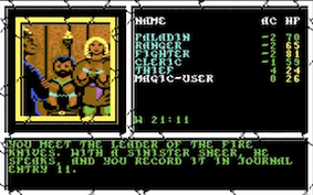 Curse of the Azure Bonds - Commodore 64