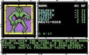 Curse of the Azure Bonds - Commodore 64