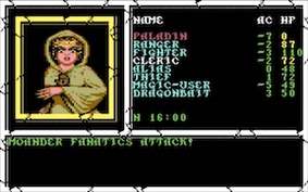 Curse of the Azure Bonds - Commodore 64