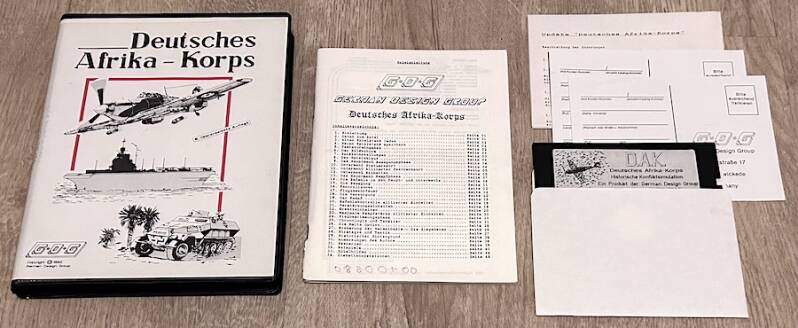 Deutsches Afrika-Korps - Commodore 64