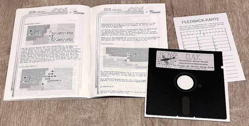 Deutsches Afrika-Korps - Commodore 64