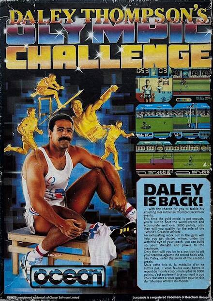 Daley Thompson's Olympic Challenge - Commodore 64